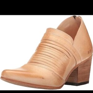 Bed Stu Workshop 8.5 Trough Pointed Toe Heel Boots Booties